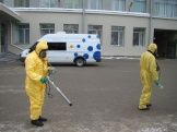Специальные учения, проведение радиационной разведки местности (г. Новосибирск).