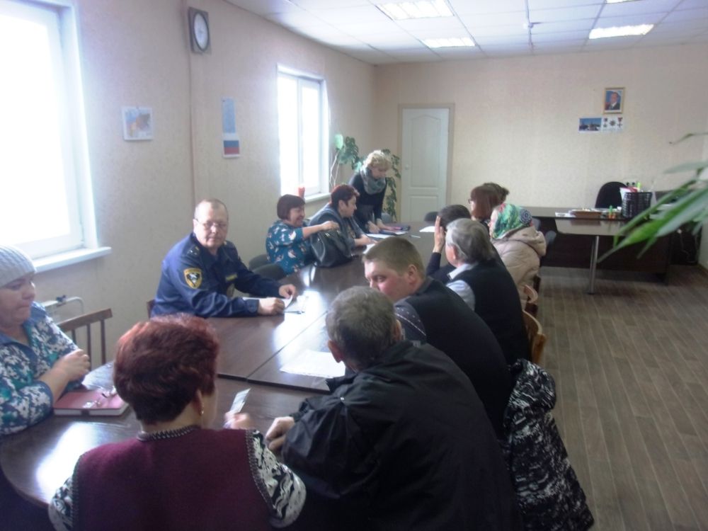Участие в работе сессии Совета Депутатов Улыбинского сельсовета