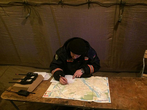 Учебно - тренировочные занятия Новосибирского поисково - спасательного отряда АСС НСО