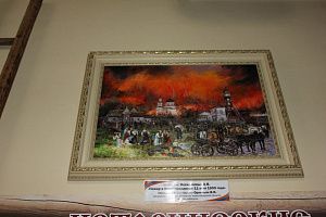 Фонд музея пополнился новой картиной об историческом пожаре