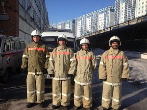 Спасатели Аварийно-спасательной службы приняли участие комплексной территории в территории депо Новосибирского метрополитена