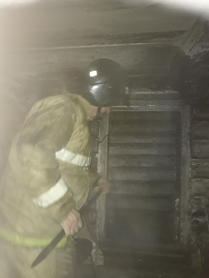 Пожар в Ордынском районе