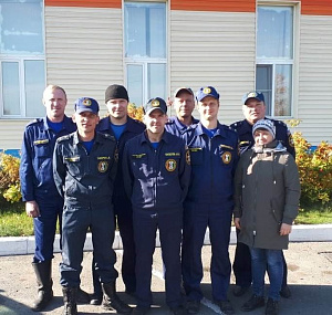 Соревнования по боевому развертыванию среди подразделений ФПС в Новосибирской области