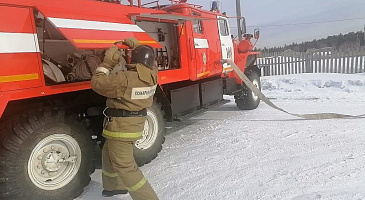 Завершилась плановая проверка пожарной части №108 по охране Колыванского района.