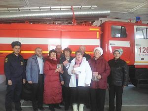 Пенсионеры Маслянинского района посетили Елбанский отдельный пост