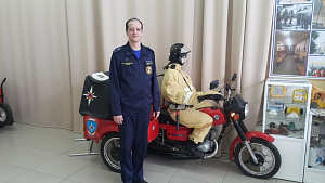 Преподаватель УПСЧ (в преддверии 370-ой годовщины пожарной охраны России) 