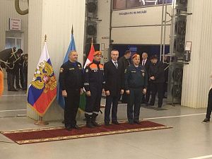 Спасатели получили награды от Министра МЧС России Пучкова В.А.