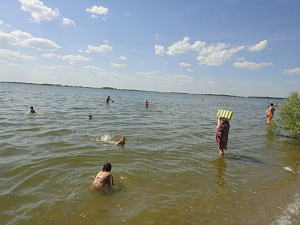 Патрулирование в местах неорганизованного отдыха людей на водоемах Новосибирской области