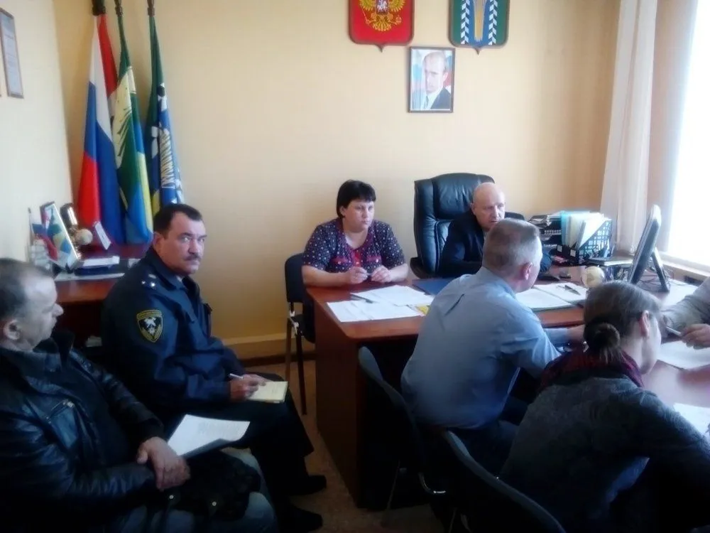 Совещание по подготовке к паводку и пожароопасному периоду.